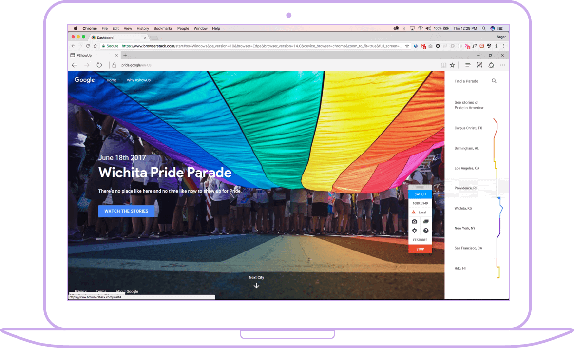 Redesigning the UX/UI of BrowserStack's flagship Live product | Sagar Patil